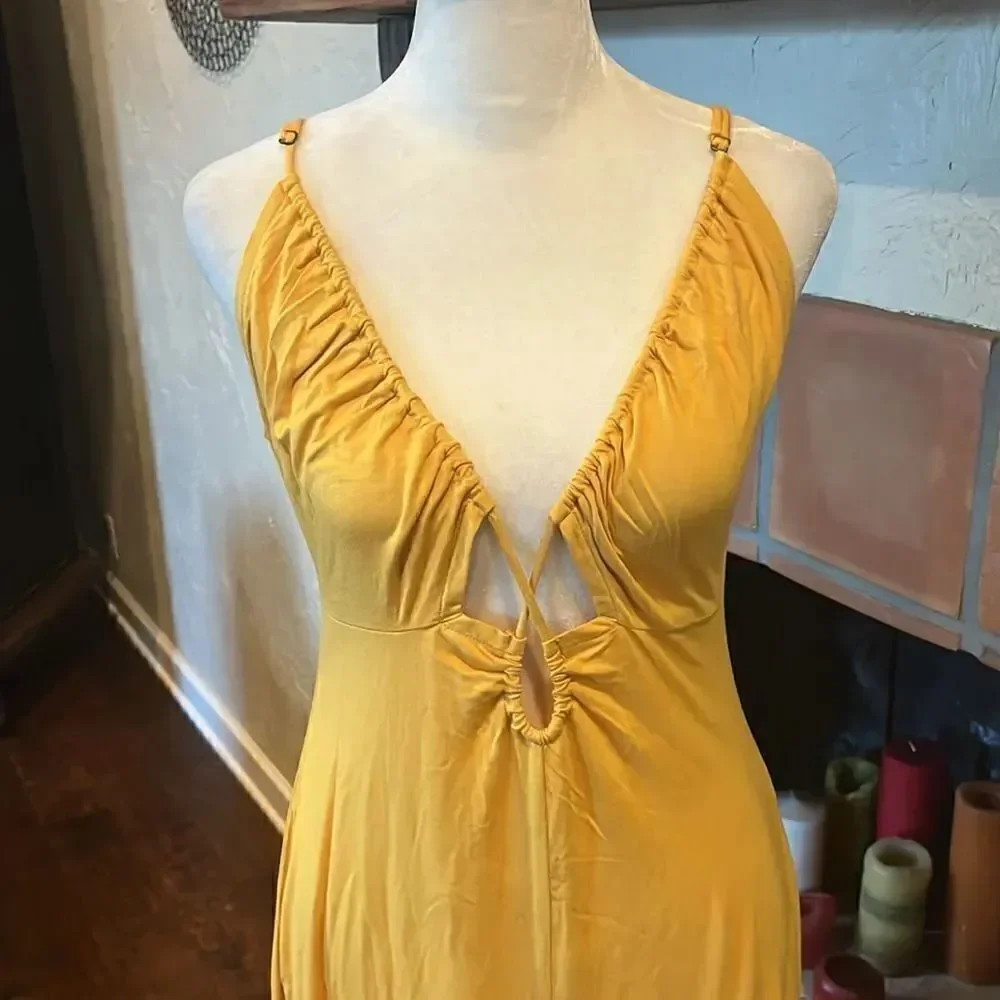 Anthropologie Slit-Front Dress, size M! - Picture 2 of 10